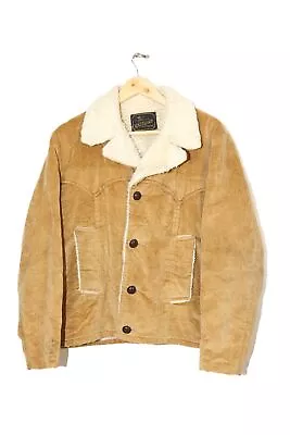 Buy 70s/80s Tan Westwind Sherpa Lined Western Coat - M • 45£