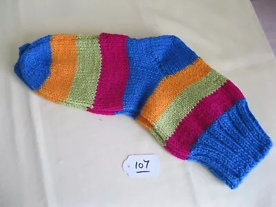 Buy Handmade Bed Socks Welly Slipper Lounge Comfy Knitted Happy Feet, One Size, Fun • 3.99£