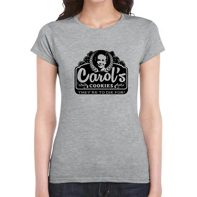 Buy Carols Cookies - Womans T-Shirt | Walking Dead Cookies Zombies • 13.99£