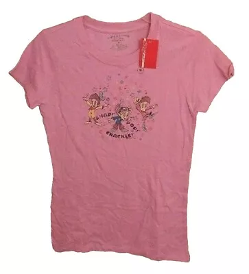 Buy Steve & Barrys Juniors T-Shirt Top XL Kelloggs Snap Crackle Pop Cap Sleeve  • 8.19£