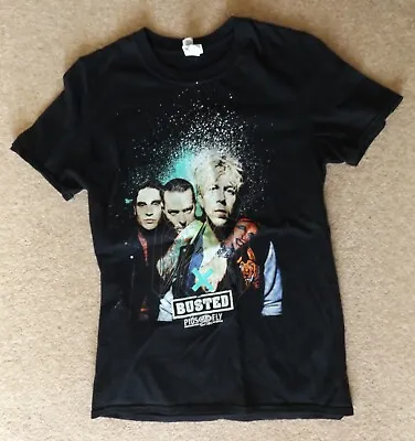 Buy Busted Pigs Can Fly 2016 Tour Gildan Ring Spun T-Shirt Black Top Mens Size Small • 19.99£