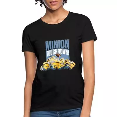 Buy Minions Merch Football Touchdown Officially Licensed Women's T-Shirt • 19.45£