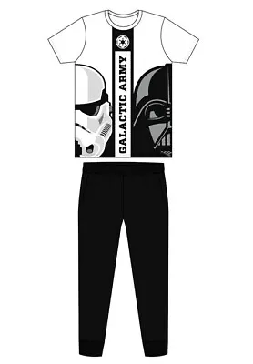 Buy Mens Star Wars Pyjamas Cotton Pajamas Pjs Size S M L XL • 15.90£