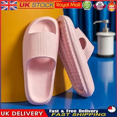 Buy Cool Slippers Anti-Slip Home Couples Slippers Elastic For Walking (Pink 38-39) • 9.79£