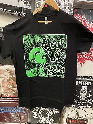 Buy Chaos Uk T Shirt Burning 🔥 Britain Punk GBH Discharge Hardcore All Sizes • 15£