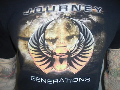 Buy JOURNEY CONCERT T SHIRT Band Generations Tour Cities Don't Stop Believing MEDIUM • 46.80£