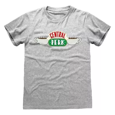 Buy FRIENDS Central Perk T-Shirt, Unisex, Extra Large, Grey (FRE00024TSC1X) • 20.16£