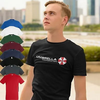 Buy Umbrella Corporation Resident Evil Inspired Male T Shirt Gift Birthday • 10.99£
