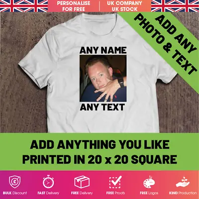 Buy Personalised Stag Do T-Shirt - Any Name, Any Pic, Stag T-Shirt. Names On Back. • 12.50£