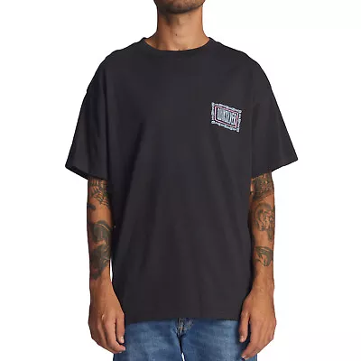 Buy Quiksilver Mens Electric Feel Short Sleeve Crew Neck T-Shirt Tee Top - S • 21.15£