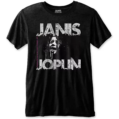 Buy Janis Joplin Shea '70 Official Tee T-Shirt Mens • 17.13£