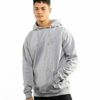 Buy Official DC Comics Mens The Flash Outline Logo Hoodie Grey Sizes S - XXL • 24.99£