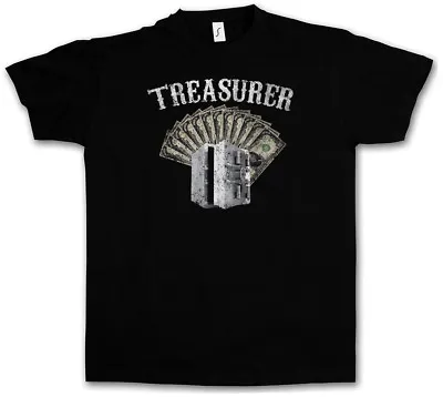 Buy TREASURER PATCH T-SHIRT - Live To Biker SAMCRO Ride Rocker Club SOA 1% T-Shirt • 21.54£