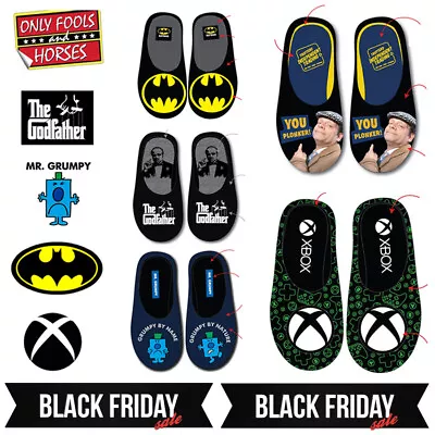 Buy Mens Xbox Batman Del Boy Mr Novelty Slippers Warm Comfort Fleece Winter Mules    • 11.95£