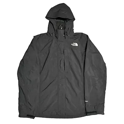Buy The North Face HyVent Jacket Windbreaker Full-Zip Raincoat Black Women's Medium • 19.99£