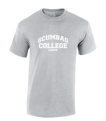 Buy Scumbag College London Mens T Shirt Funny Comedy Classic Dad Joke Top New • 8.99£