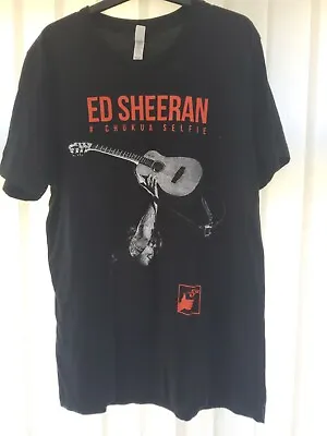 Buy Ed Sheeran #Chukua Selfie T-Shirt Size Medium Rare • 14.99£
