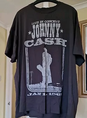 Buy Johnny Cash T Shirt Size M BNWOT • 0.99£