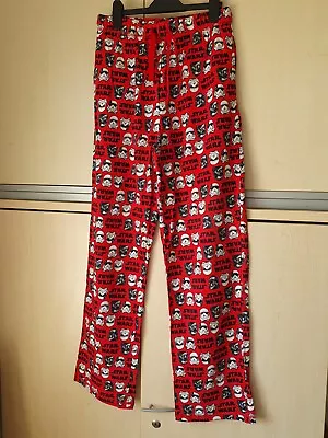 Buy Star Wars The Last Jedi Red Pyjama Bottoms - UK Size Small • 4.50£