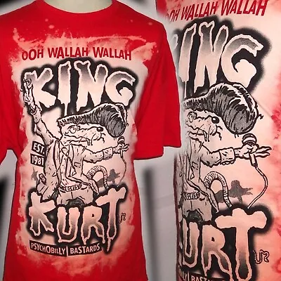 Buy King Kurt 100% Unique Psychobilly Punk  T Shirt Xxl Bad Clown Clothing • 16.99£