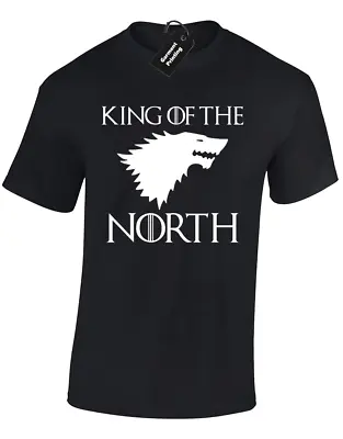 Buy King Of The North Mens T Shirt Game Of Snow Jon Thrones Tyrion Christmas Gift • 7.99£