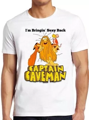 Buy Captain Caveman Animated 80s TV Show Cartoon Kids Cool Gift Tee T Shirt M344 • 6.35£