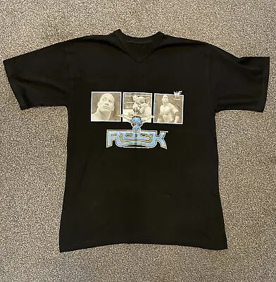 Buy Wwe Wwf The Rock Retro Brahma Bull Wrestling T Shirt 90s Rare Dwayne Johnson • 19.99£