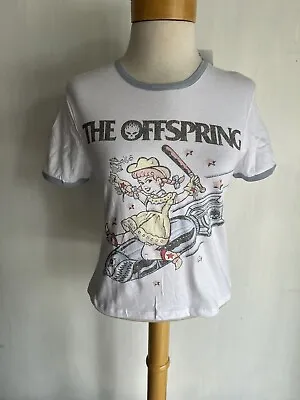 Buy THE OFFSPRING (2022) Official NWT Women's Punk Baby Tee Ringer T-Shirt Sz Small • 21.80£