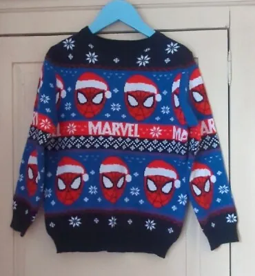 Buy Children's Marvel Spider-Man Christmas Jumper • 12.99£