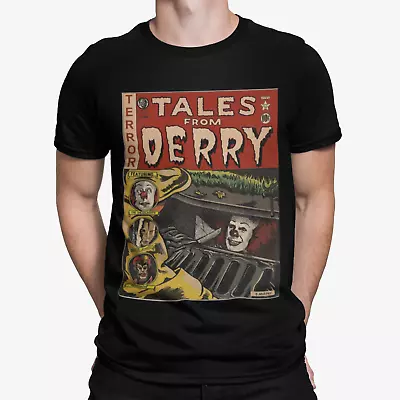 Buy Tales From Derry T-Shirt - Halloween Horror Film TV Scary Retro Kruger Pennywise • 10.79£