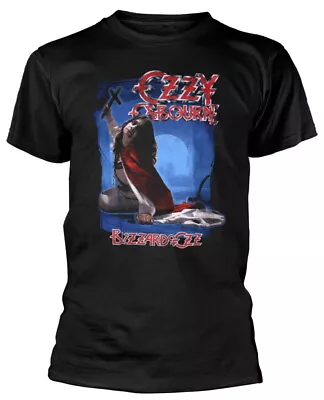 Buy Ozzy Osbourne Blizzard Of Ozz Tracklist Black T-Shirt NEW OFFICIAL • 16.39£
