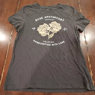 Buy Schitts Creek TV Show Rose Apothecary Graphic T-shirt Women's Small Gray • 13.14£