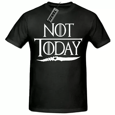 Buy Not Today T Shirt, Arya Stark T Shirt, Game Of Thrones T Shirt, GOT Tee Shirt • 8.99£