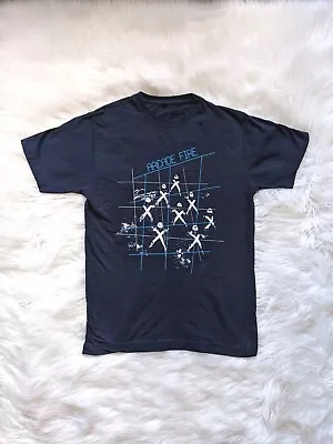 Buy Arcade Fire - Vintage 2007 Neon Bible Tour - Band T-shirt - Small / Navy Blue - • 39.99£