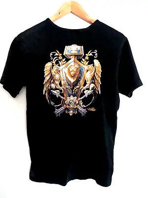 Buy Vintage World Of Warcraft Blizzard Alliance Blizzcon T-Shirt Slim Fit M Rare • 44.99£