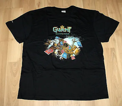 Buy Gwent The Witcher 3 Deck Cards Game Rare Promo T-Shirt Gamescom 2016 Size XL • 119.92£