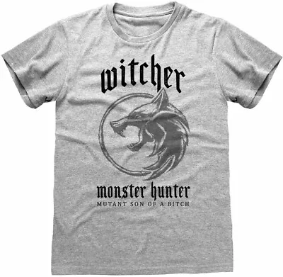 Buy Witcher - Monster Hunter (Unisex) T-Shirt Grey • 17.84£