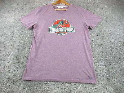 Buy Peter Alexander Sleepwear PJ Top Large Short Sleeve Purple Jurassic Park • 21.87£