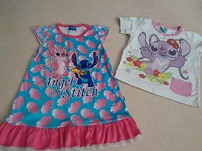 Buy Lilo And Stitch. Disney Angel Clothing. Age 5-6 Years • 10£