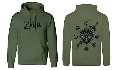 Buy Official Zelda - Logo And Shield (Pullover) • 34.99£