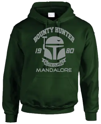 Buy Bounty Hunter Hoodie - Inspired By Boba Fett Star Wars Mandalorian • 27.99£