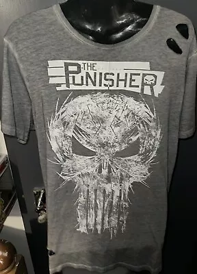 Buy Marvel Comics Punisher T-shirt Rare Design Size Small / Medium  • 14.99£