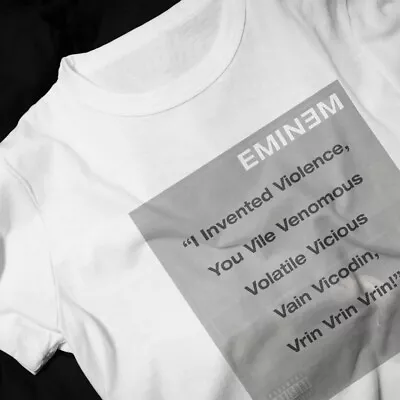 Buy Eminem - Kill You - Lyrics Original Artwork - Marshall Mathers LP - T-Shirts • 12.99£