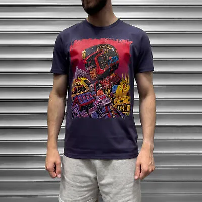 Buy Judge Dredd 2000 AD Comics Artwork T Shirt Cybernosferatu Death • 21.99£