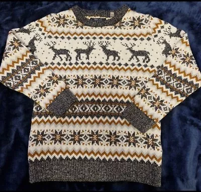 Buy Next Boys Christmas Jumper Age 7-8 Years • 6£