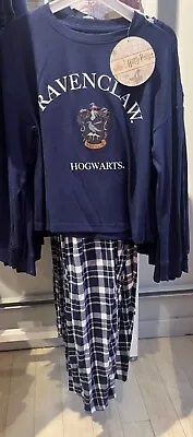 Buy Harry Potter House Ravenclaw Pyjama Set Ladies Size Small 10-12 UK - BNWT • 21.99£