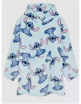 Buy Disney Lilo & STITCH SNUDDIE To Go Oversize Blanket Hoodie Oodie Snoodi One Size • 28£