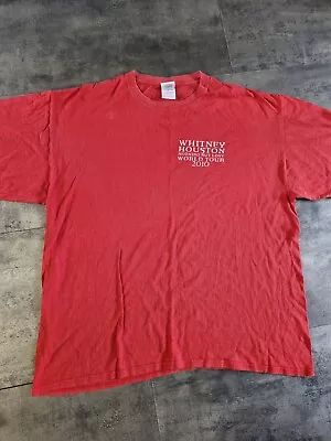 Buy Whitney Houston Tour T Shirt • 24.99£