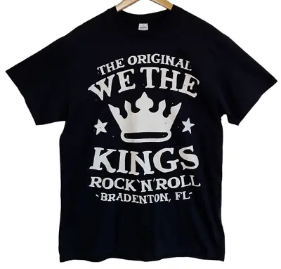 Buy WE THE KINGS Australia & NZ Tour 2016 Graphic Print TShirt Tee - Size L • 17.40£