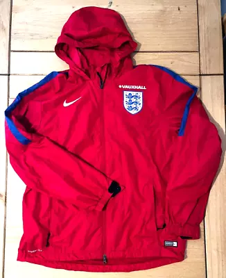 Buy Nike 2016/17 England Football Waterproof Storm Fit Jacket XL • 8.99£